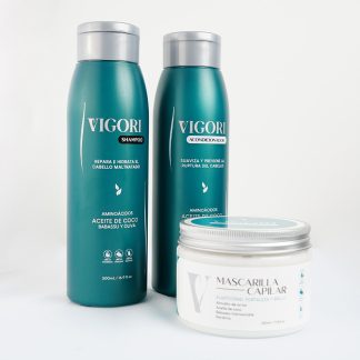 Kit Completo Vigori (Shampoo + Acondicionador + Mascarilla)